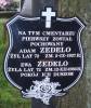 The first grave on this cementery. Adam Zedelo d. 02.09.1927 and Ewa Zedelo d. 12.12.1936